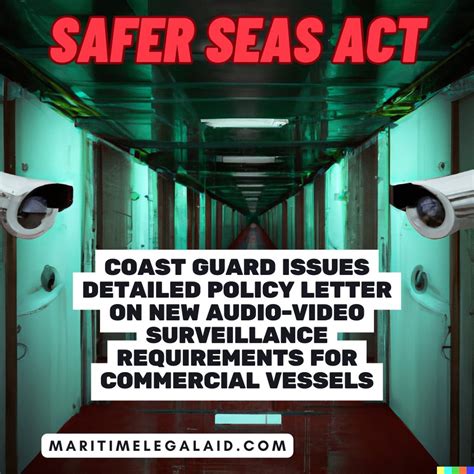 safer seas act|cvc policy letter 23 06.